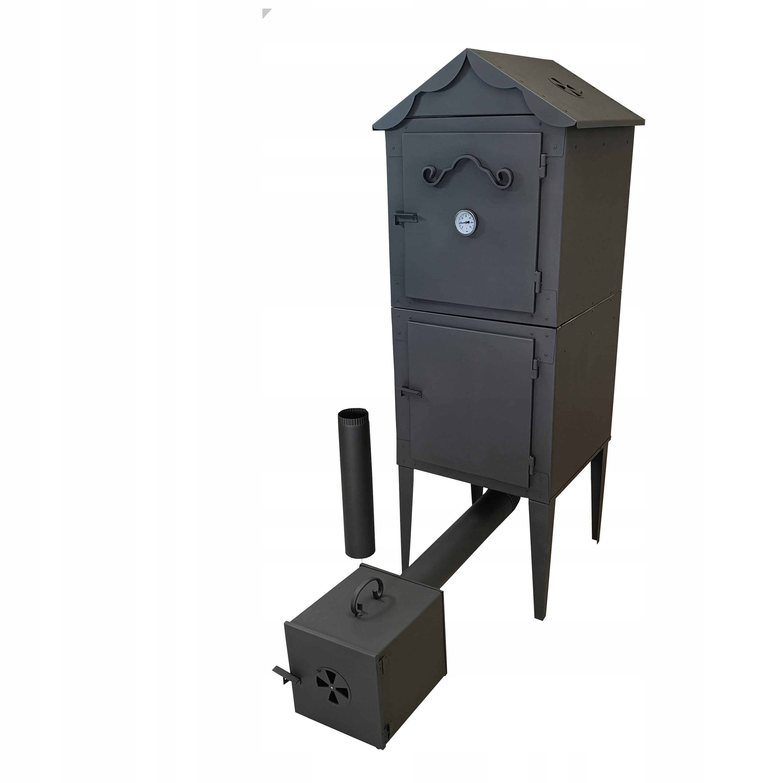 WĘDZARNIA METALOWA OGRODOWA WĘDZOK PREZENT Materiał metal