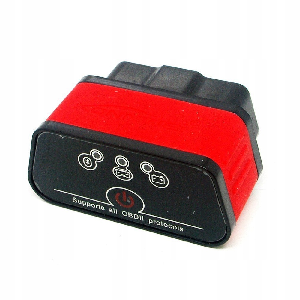 Interfejs diagnostyczny ELM327 Tester OBD2 Bluetooth 5.0 Smartphone iPhone