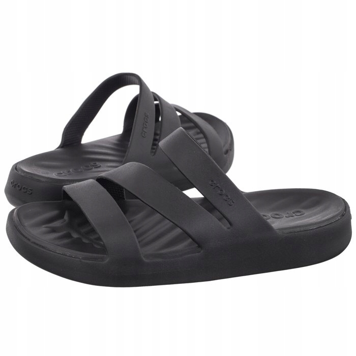 Nazouváky boty Crocs Gateway Strappy Black 209587-001 Černé