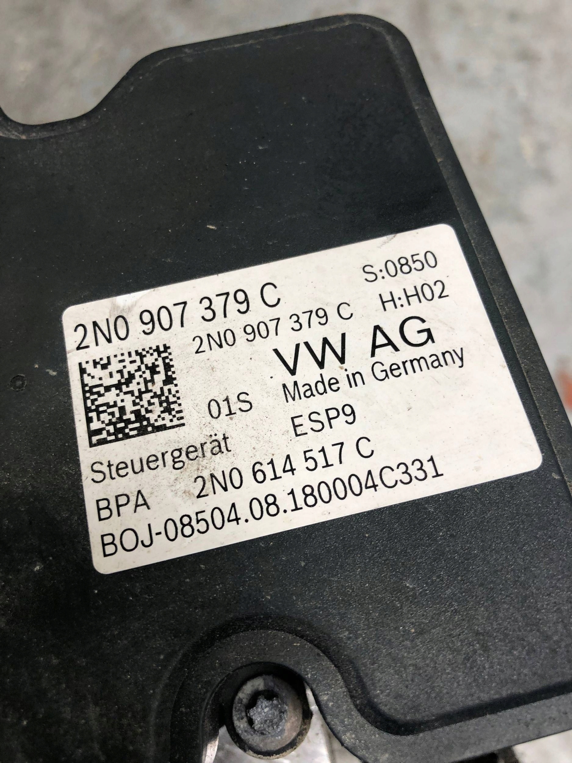 Pompa ABS VW CRAFTER II 7C MAN TGE 2N0614517C 2N0907379C