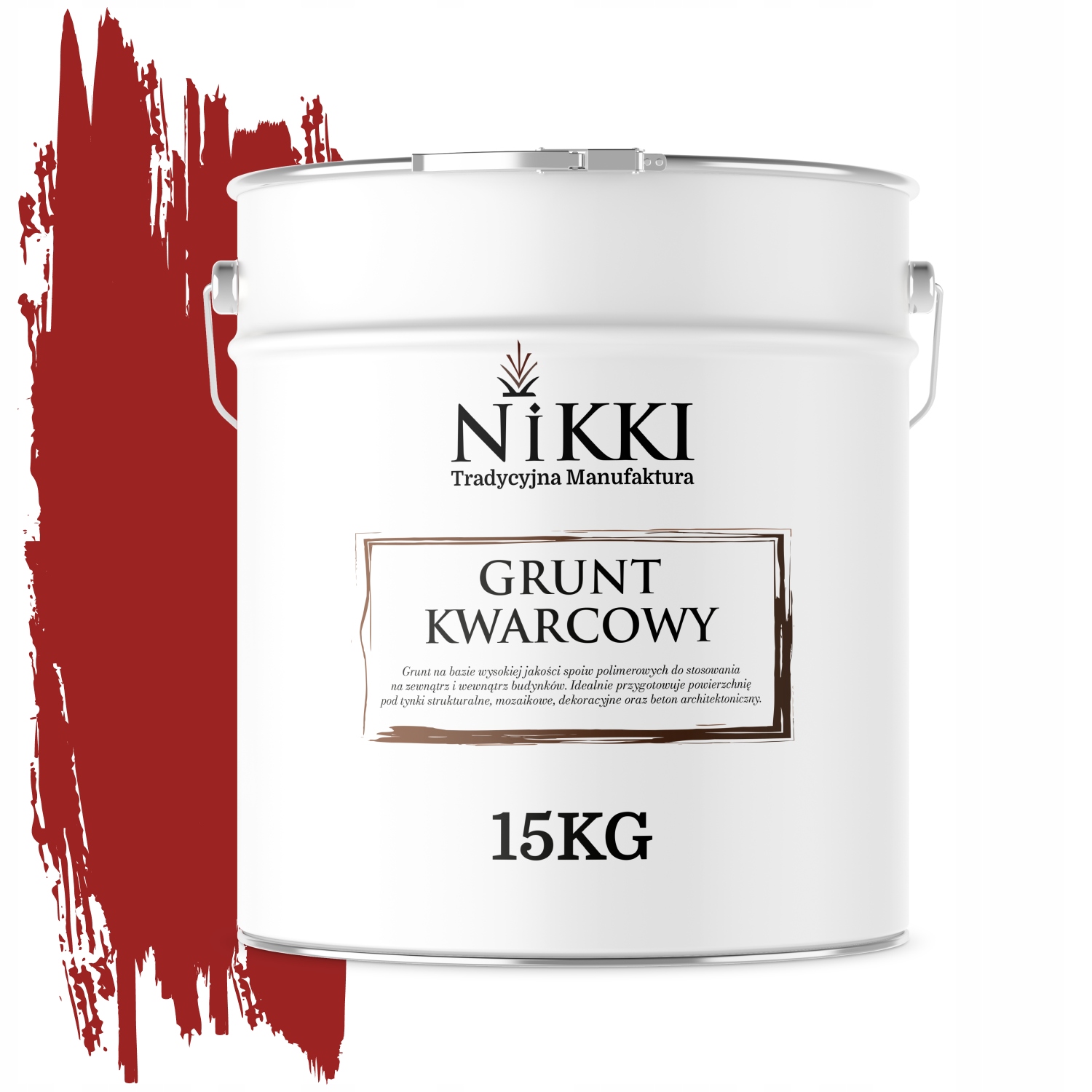 Základný Náter Pod Omietku Silikónová Farba Červená Ral 3001 15KG