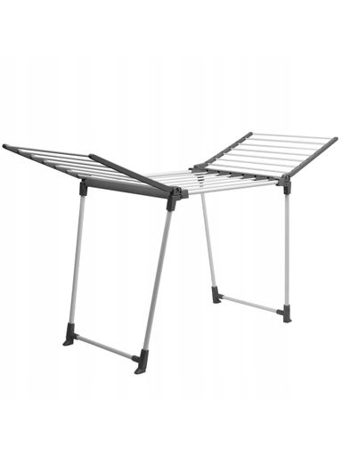 Levně Kadax Sušák na prádlo balkonový stojací 170 cm skládací