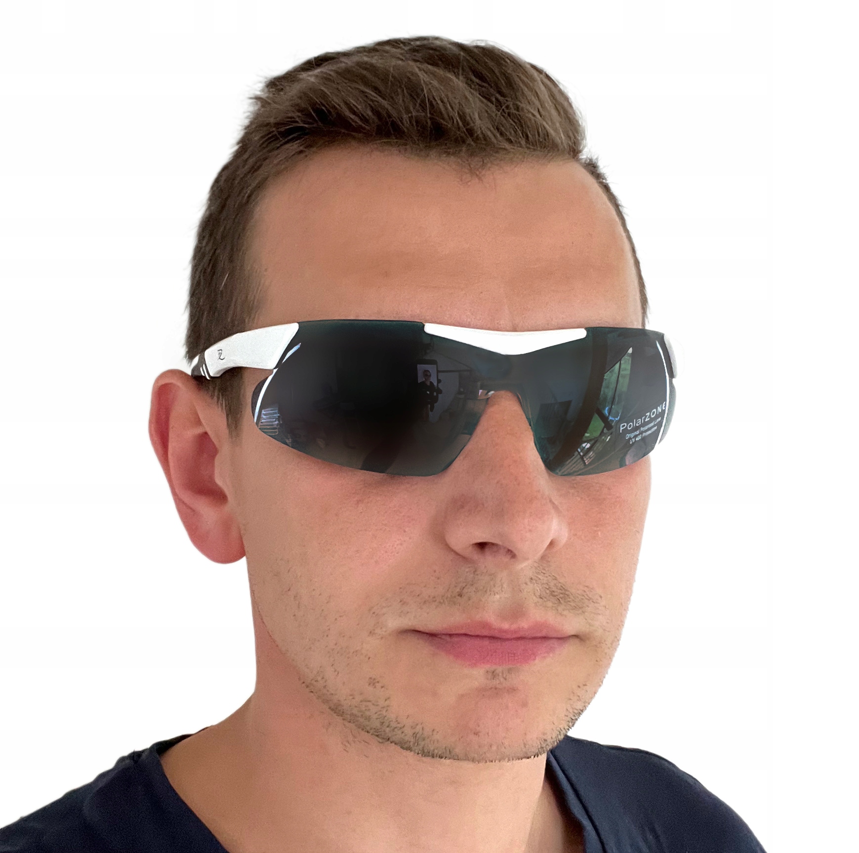 OKULARY PRZECIWSŁONECZNE MĘSKIE Polaryzacyjne PolarZONE + ETUI + ŚCIERECZKA Model PZ-448-4