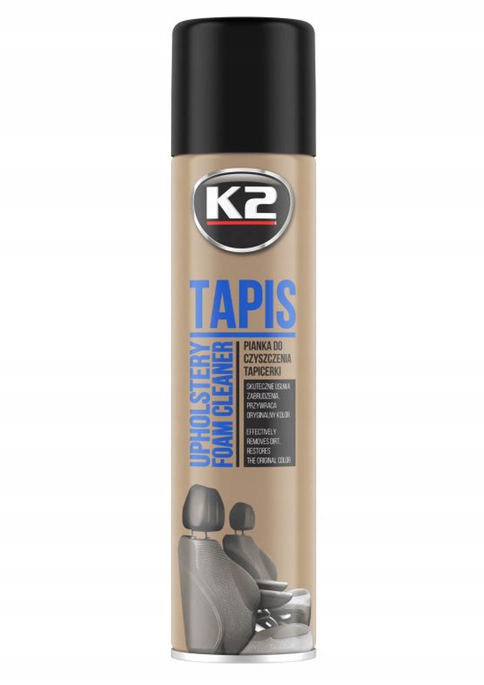 

K2 Tapis 600ml Pianka Do Czyszczenia Tapicerki
