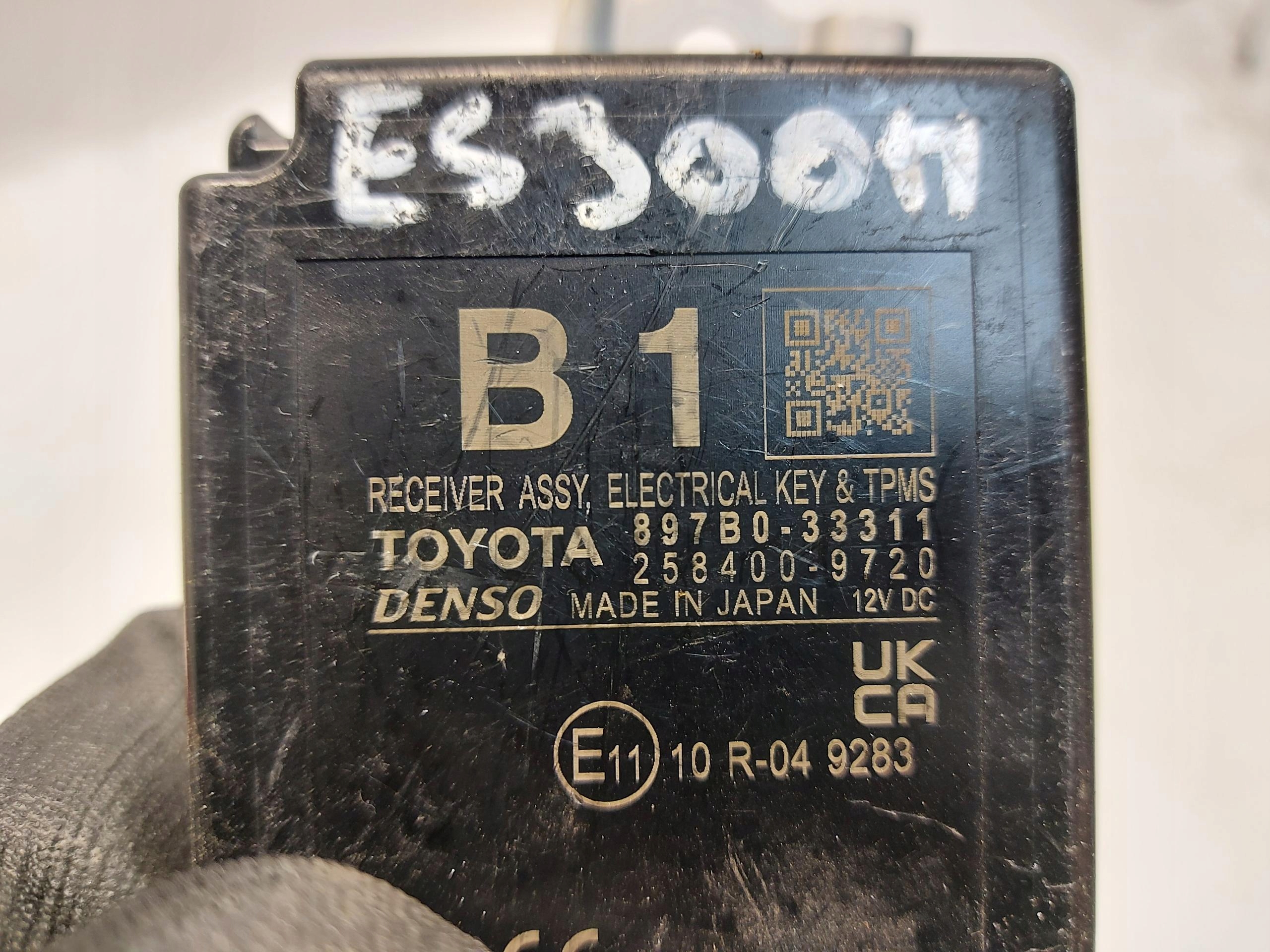 LEXUS ES300H module control unit ASSY TPMS 897B0-33311