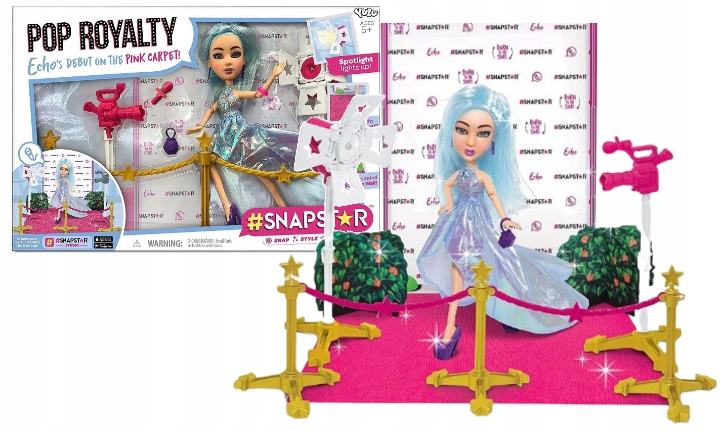 

Lalka Snapstar Pop Royalty Echo Snap Star Gwiazda