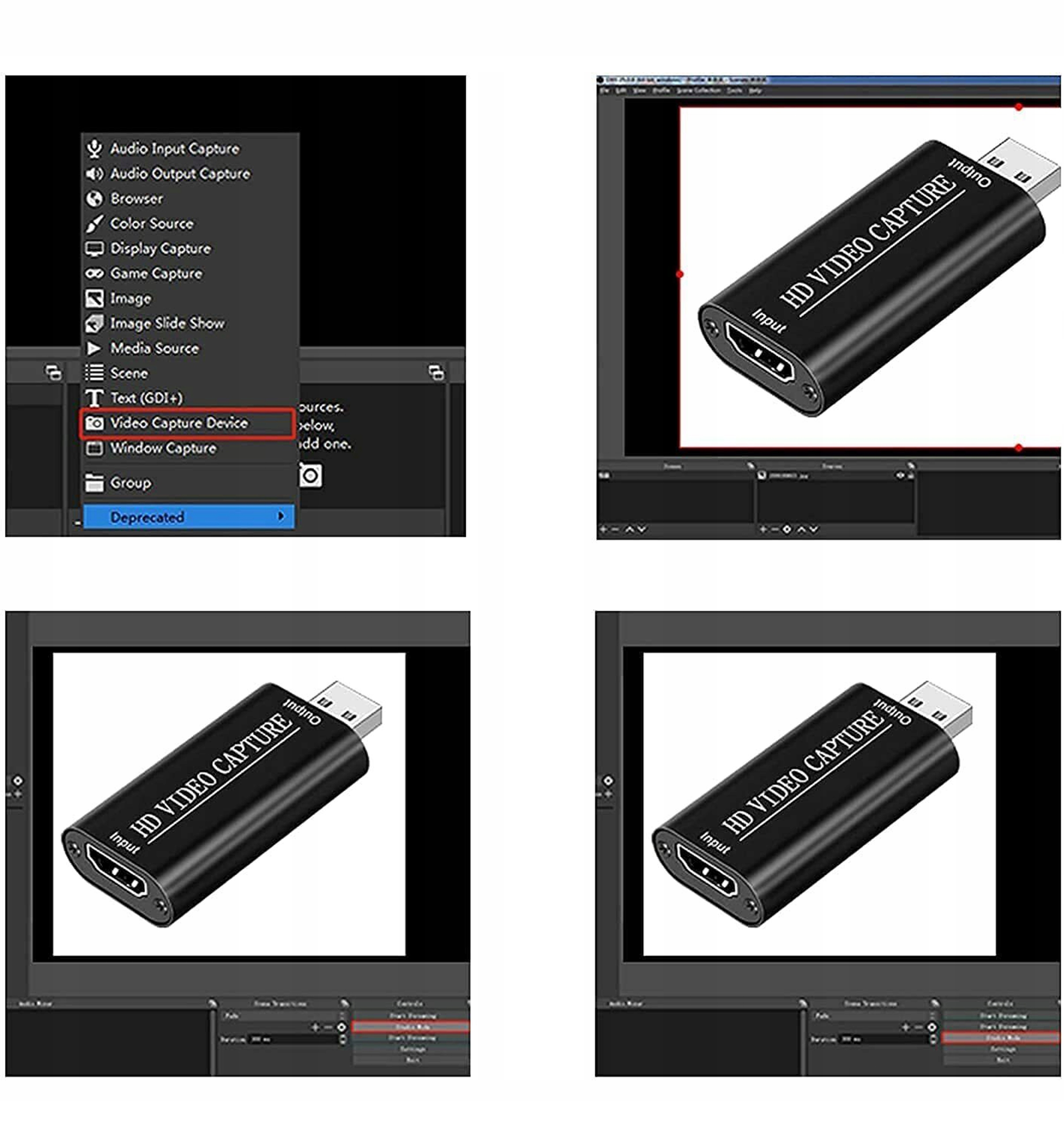 KARTA PRZECHWYTYWANIA WIDEO OBRAZU GRABBER | HDMI - USB | ORG VIDEO do 4K Producent eAdaptery