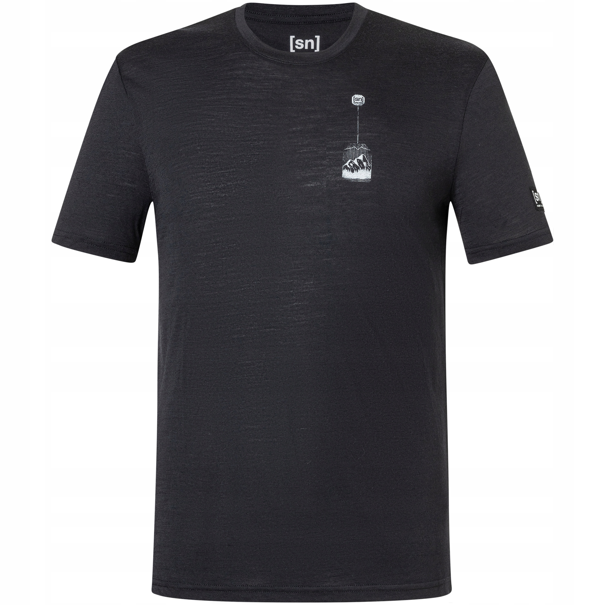 Koszulka męska t-shirt Super.natural M Teabag World Tee czarna r. L
