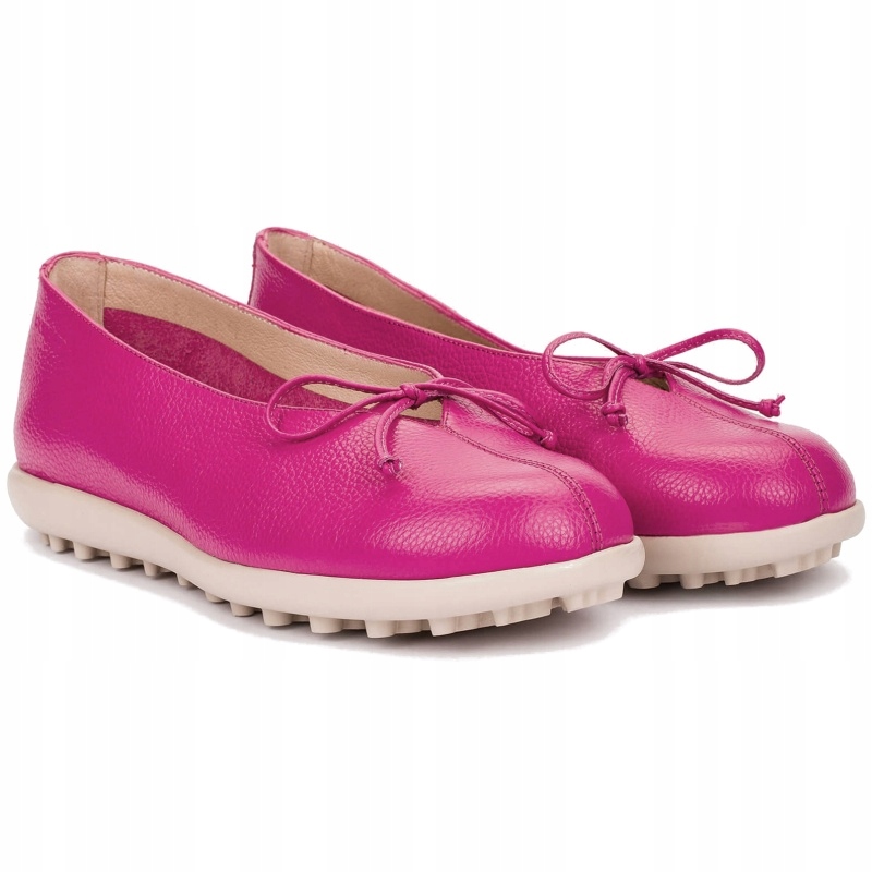 Dámské baleríny Wonders A-5004 Wild V. Fucsia fuchsiová Kůže Vel. 36
