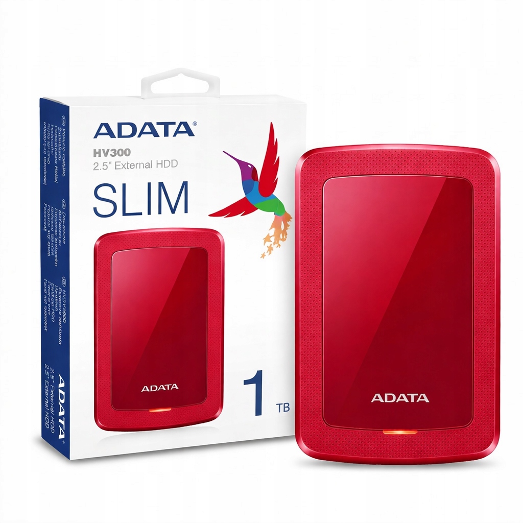Dysk zewnętrzny Hdd Adata HV300 1TB