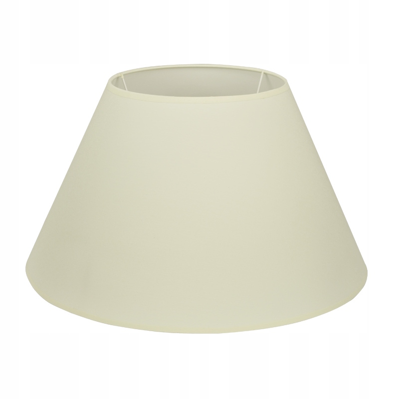 ABAŻUR do lampy kremowy stożek 4S ecru 15/30 wys16 elegancki abażurek ecrii