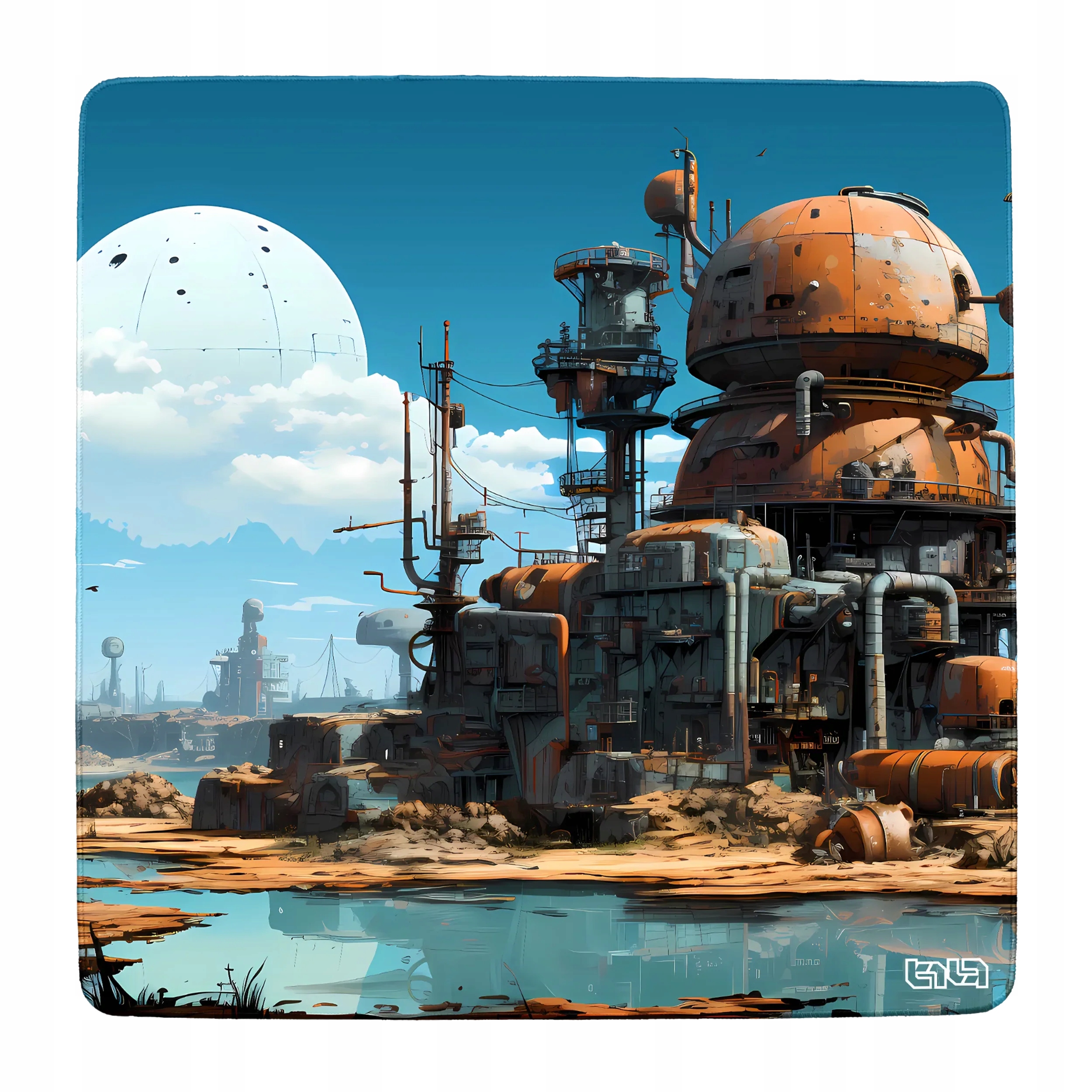 Mata Pod Fotel Planeta Ai 100x100 Tilt Do biura Ochronna Antypoślizgowa