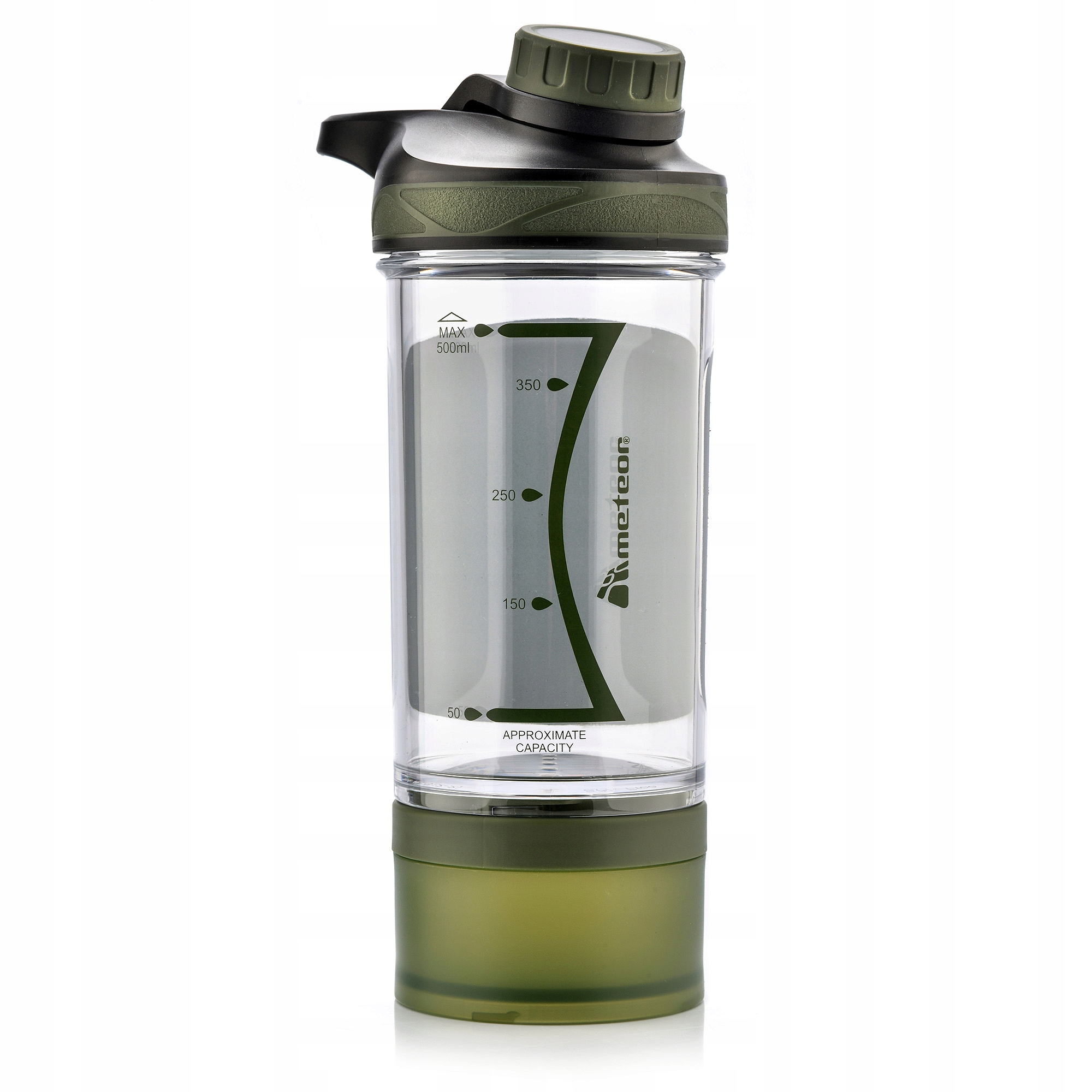 

Bidon Shaker Meteor 500 ml 3-częściowy trzepaczka