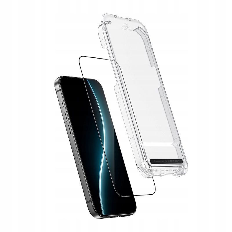 Szkło hartowane Benks do iPhone 17 Air Warrior Sapphire Coating czarne