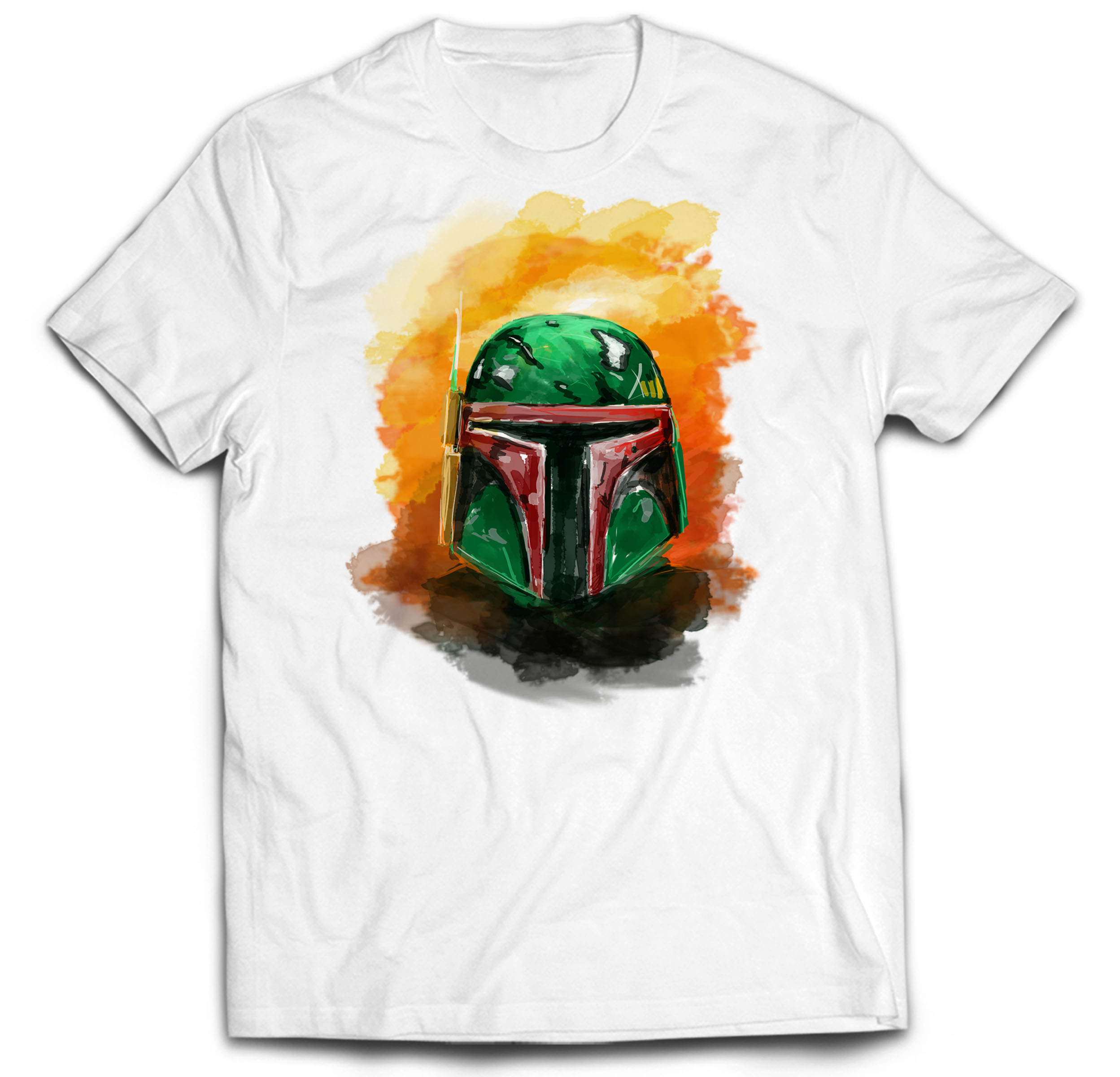 

Tshirt Boba Fett Łowca Nagród Watercolor 9/10 Lat