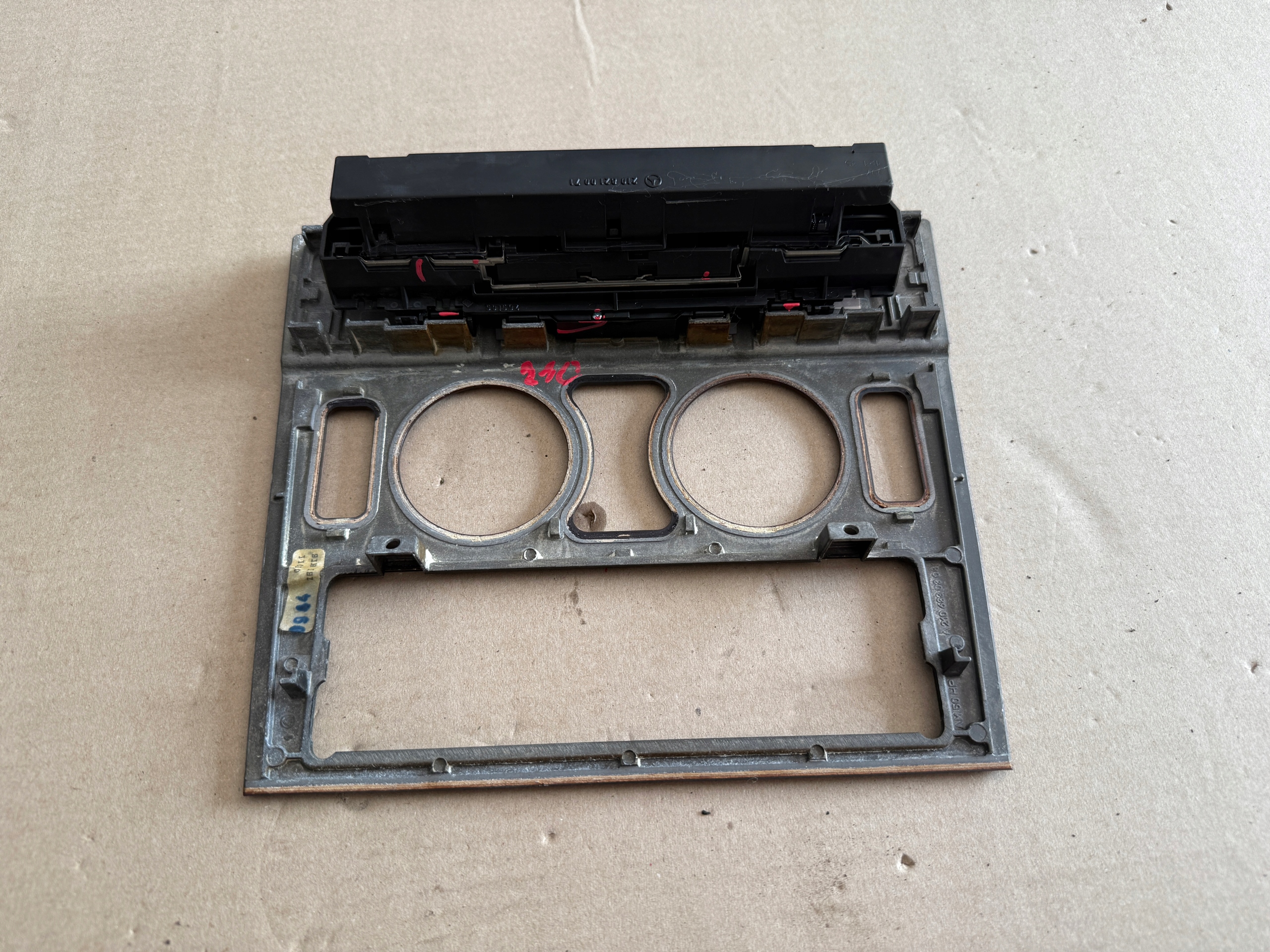 MERCEDES W210 frame central cover DEKOR RADIA 21068303081