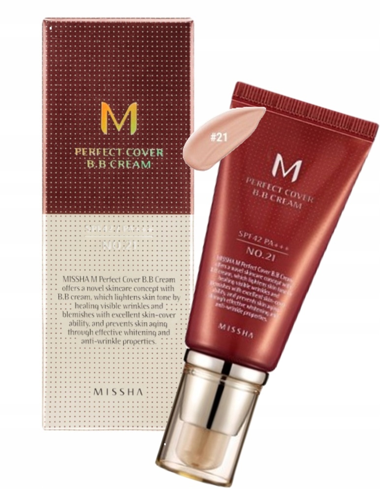 

Missha M Perfect Cover Bb Krem 21 Light Beige 50ml
