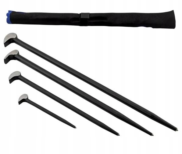 Łomy Łyżki Montażowe Łom 4 Sztuki Długość 151- 508mm W Pokrowcu