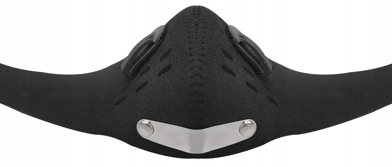 SPORTOWA MASKA ANTYSMOGOWA Z ZAWORAMI I FILTREM Rozmiar uniwersalny