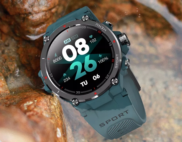 Smartwatch sportowy SAYBERG ekran AMOLED GPS PL Lokalizator GPS tak