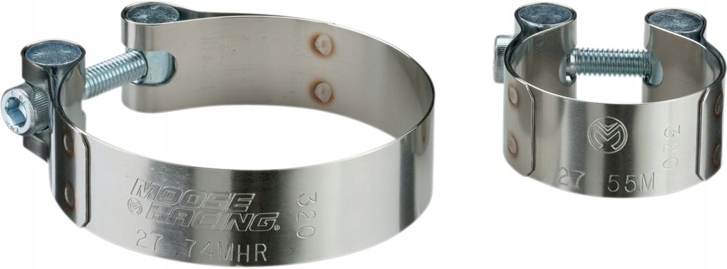 Svorka výfuku nerezová ocel Moose Racing 36,6 m
