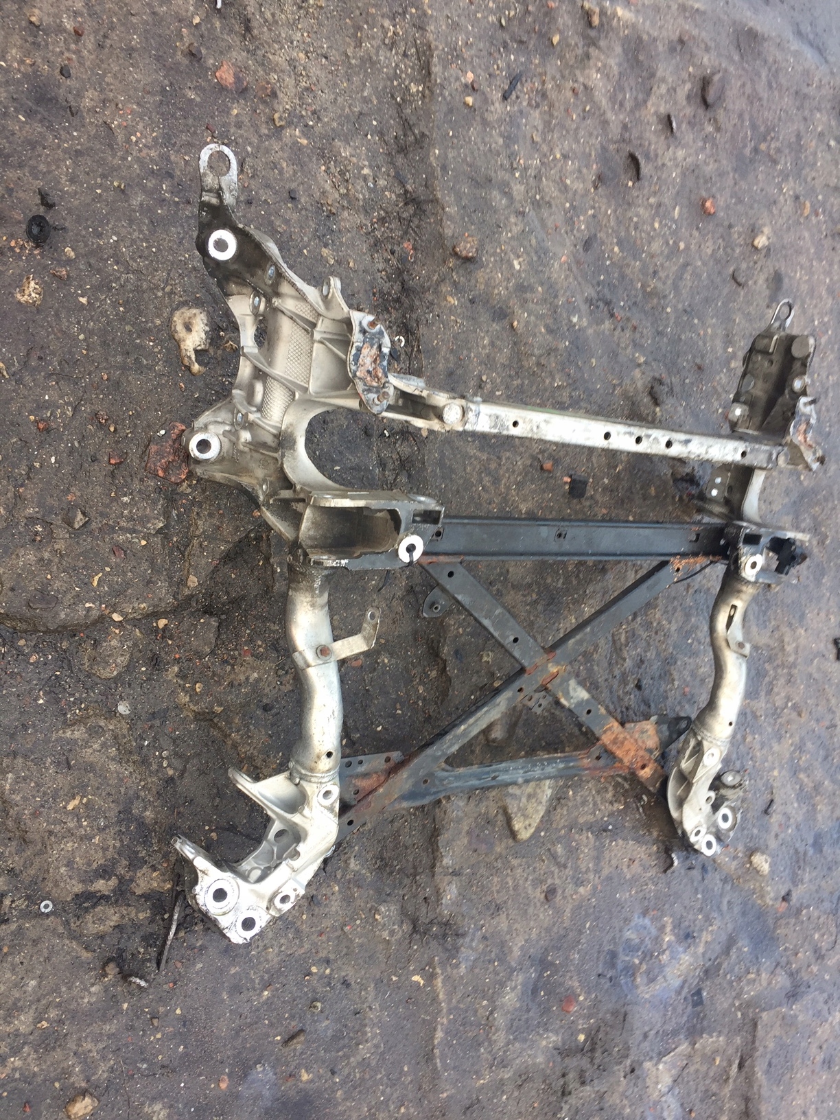AUDI Q5 8R axle beam subframe axle beam front 8R0399315K