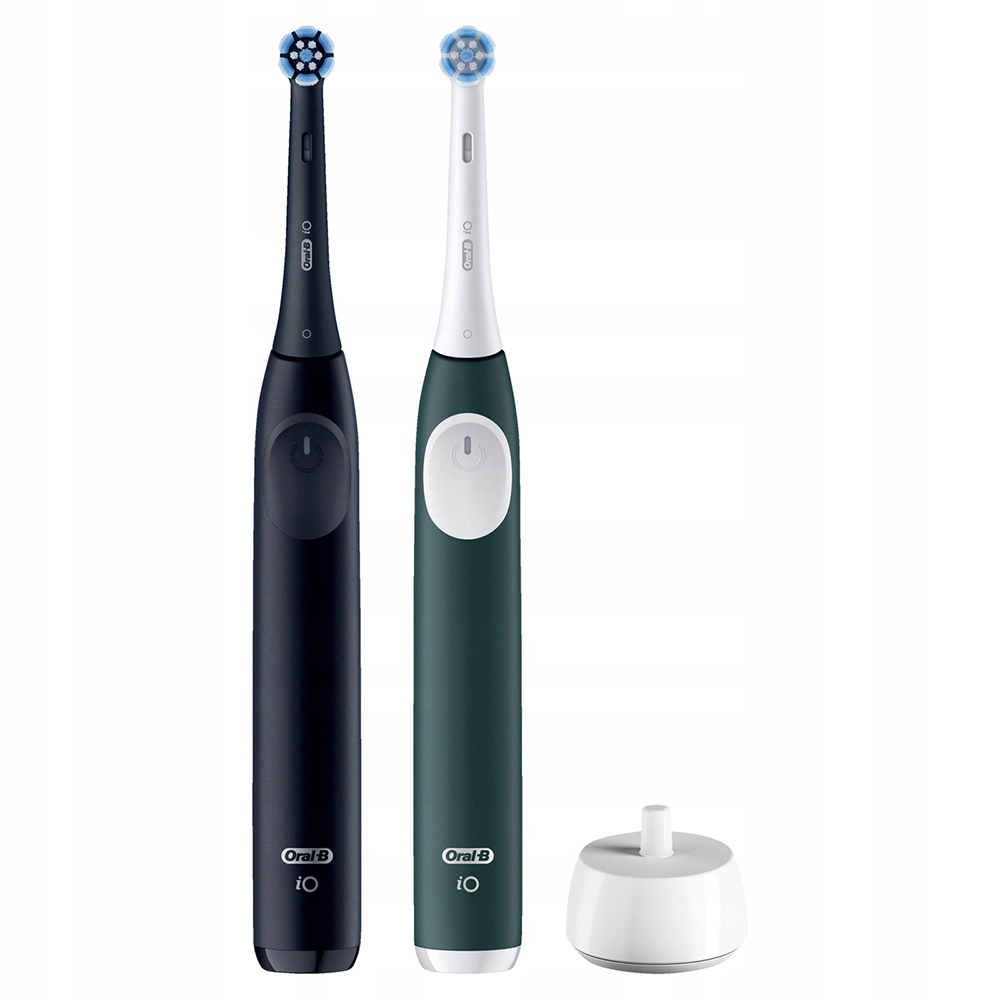Zestaw szczoteczka magnetyczna Oral-B Io Series 2 Duo czarna zielona