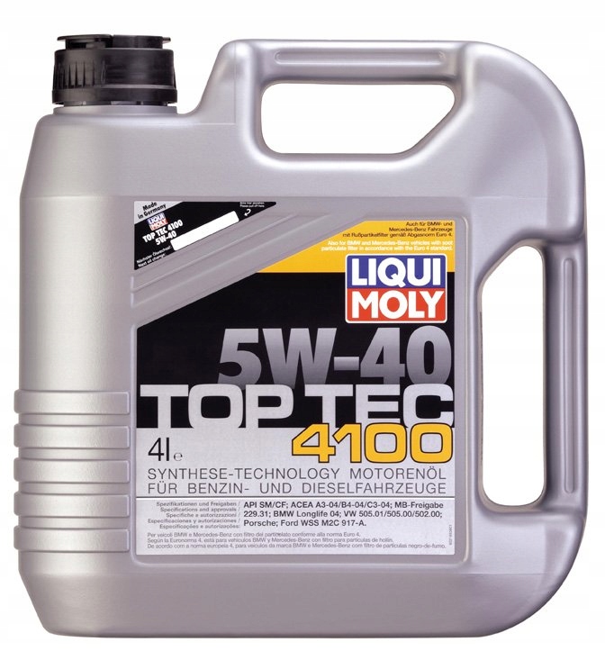 LIQUI МАСЛО 5/40 TOP TEC 4100 4L