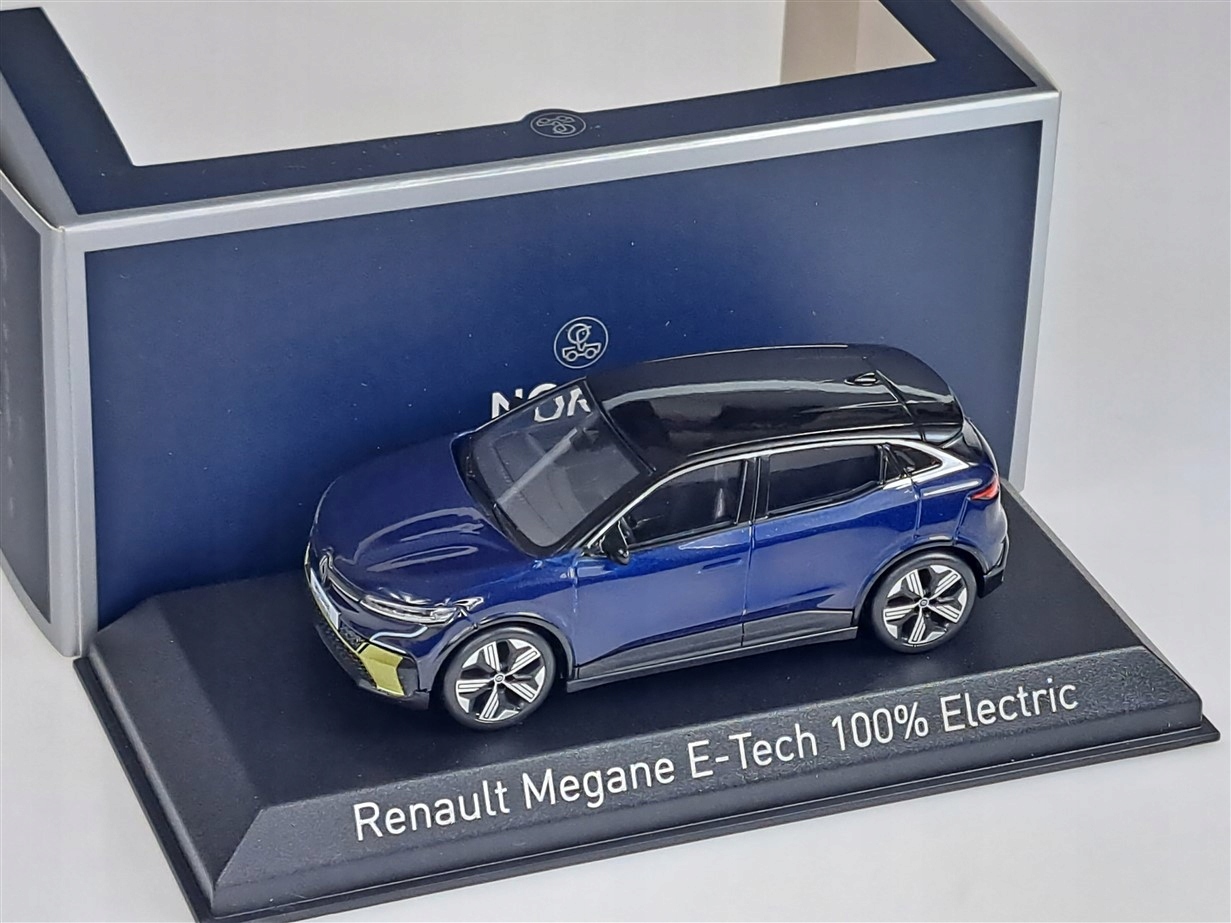 Norev Renault Megane E-Tech Electric '22 Blue 1:43