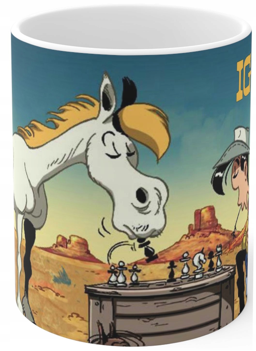 

Kubek imię Lucky Luke bajka film movie