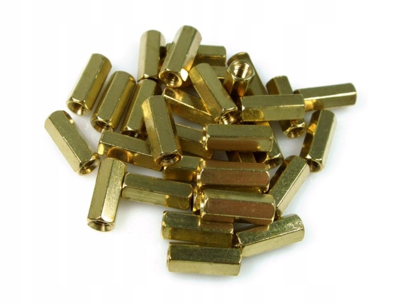 

20szt. Tulejki Dystansowe M3 12MM Mosiężne
