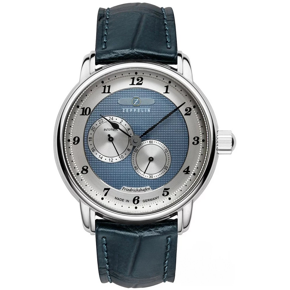 Pánské Hodinky Zeppelin 85683 modrý pásek