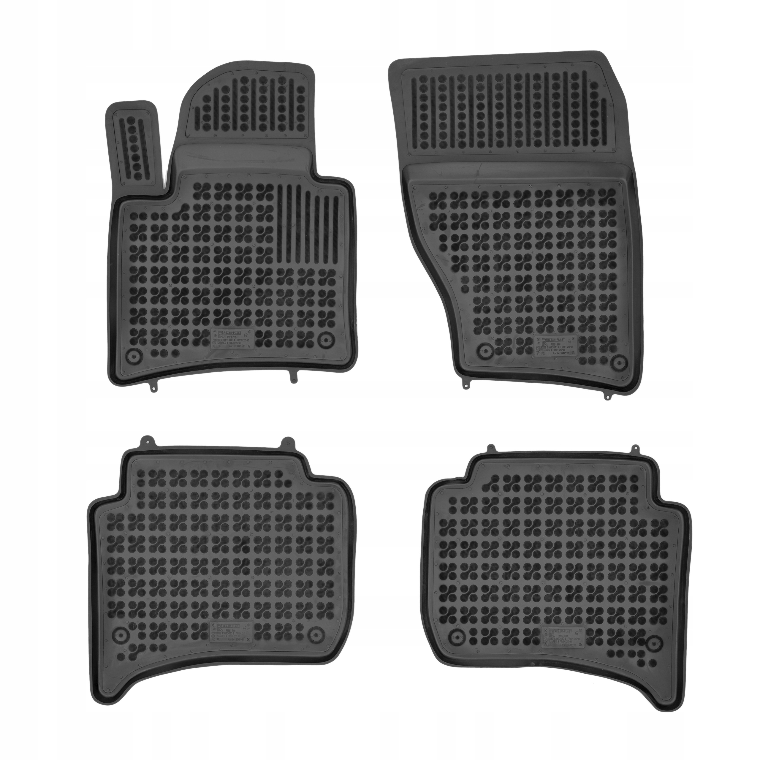 Gumové rohože Volkswagen touareg II 2010-2018