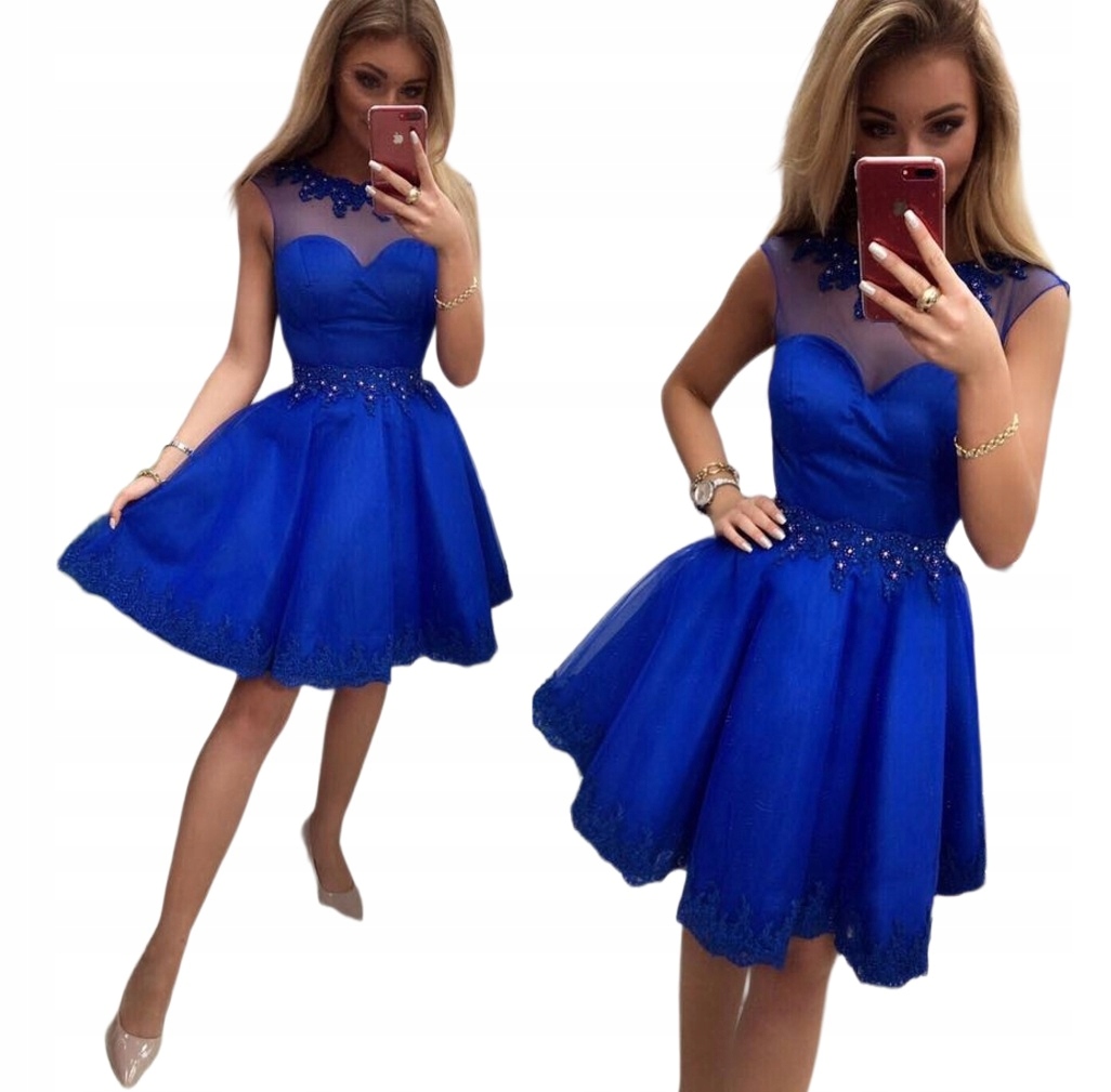 Roni Chabrowa Rozkládací s tylem na poloviční ples svatební hostina Xs