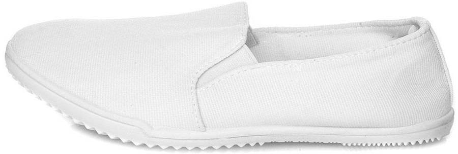

4787 Białe Tenisówki Wsuwane Lycra Slip On 39