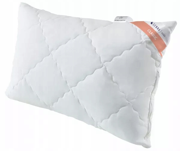 Antialergický polštář 50x70 Comfort Classic bílá se zapínáním na zip