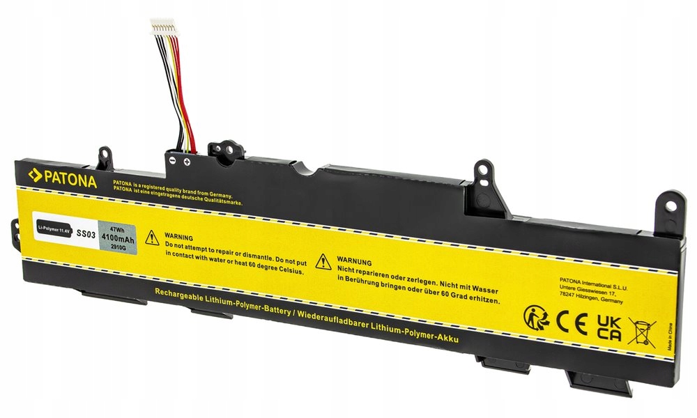 Patona baterie pro ntb Hp 840 G5/G6 4100mAh Li-Pol 11,55V SS03XL