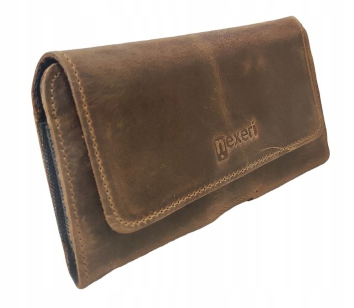 SKÓRZANA KABURA DO PASKA ETUI NA TELEFON DO 6,9