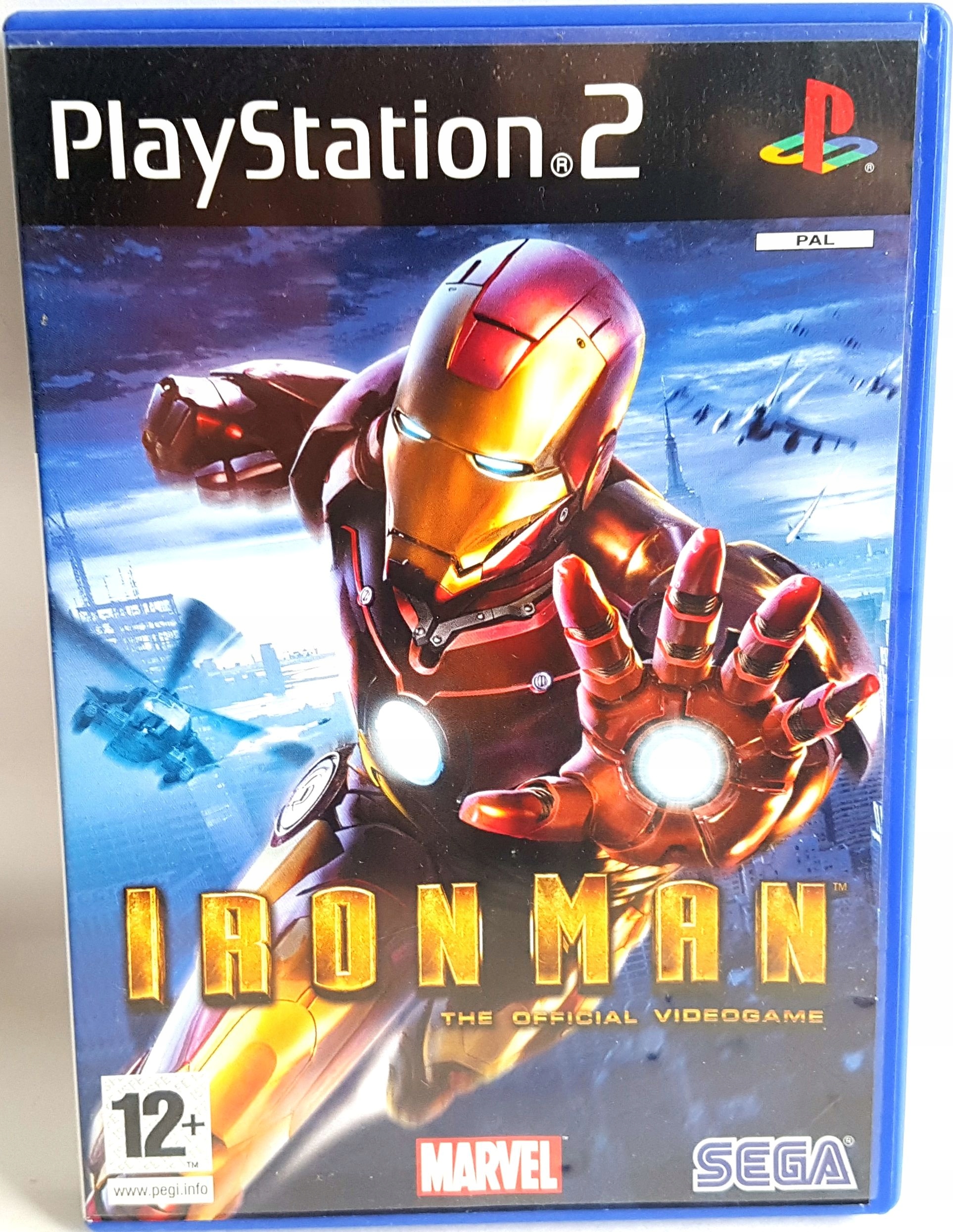 IRON MAN PS2 PIERWSZA CZĘŚĆ ! SUPERBOHATER ! JAK NOWA ! WYDANIE ANGIELSKIE