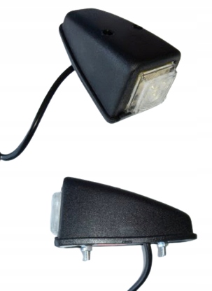 LAMPA OBRYSOWA BIAŁA LED NAROŻNA PRZYCZEPKA EAN (GTIN) 5903116342215