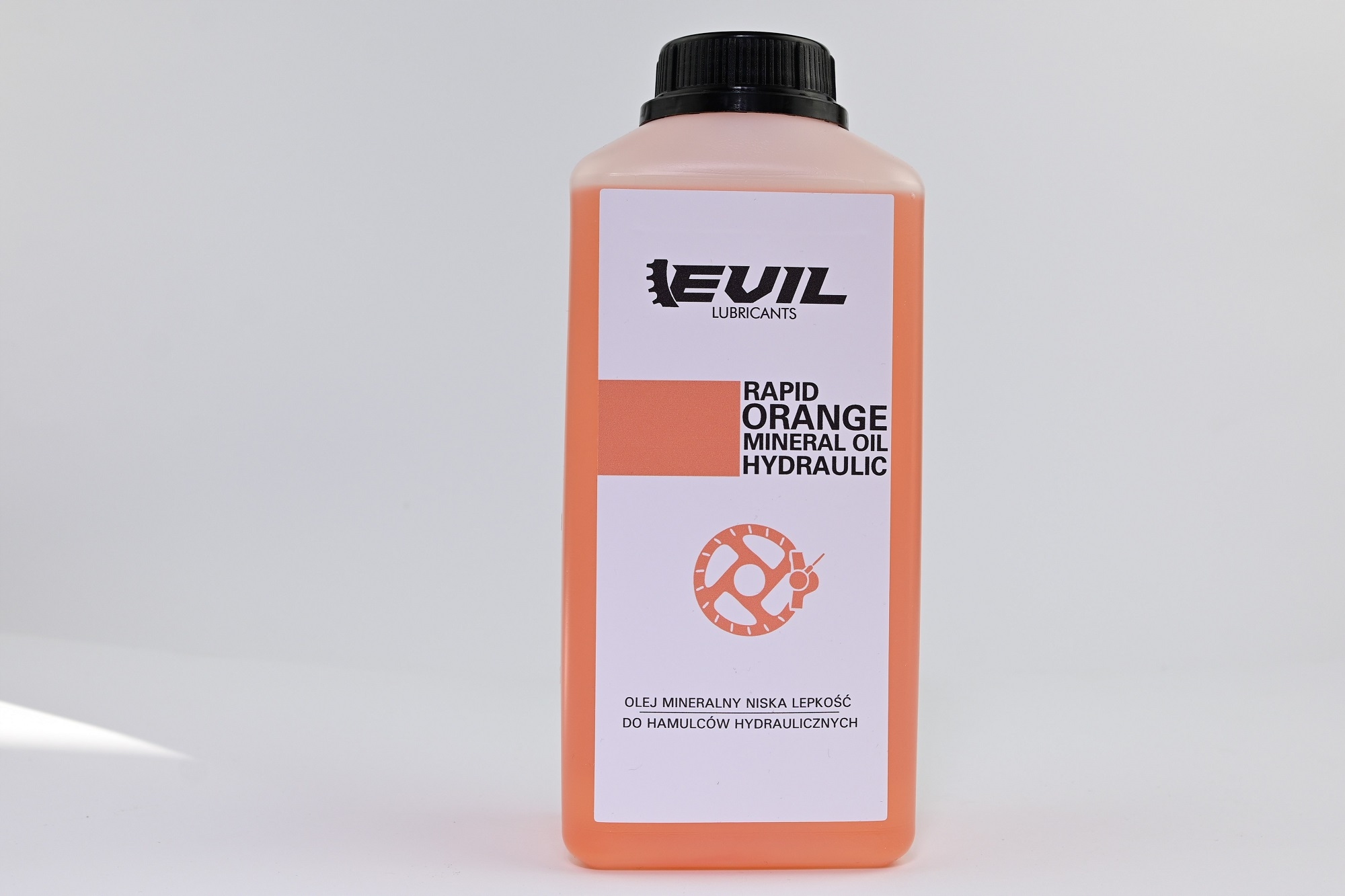 EVIL RAPID ORANGE MINERAL OIL Olej do hamulców mineralny NISKA LEPKOŚĆ 1l