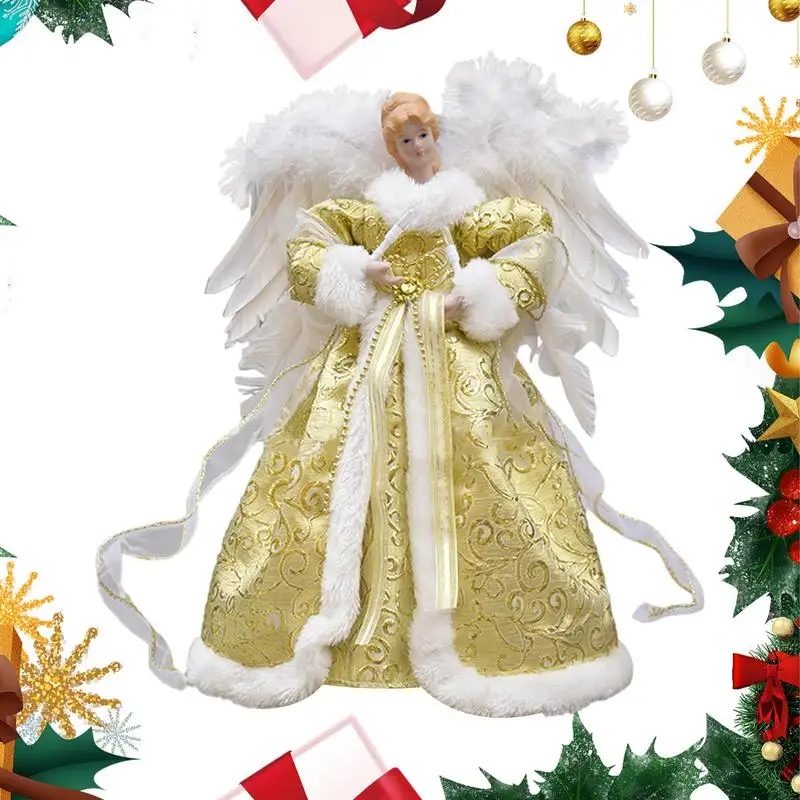 Angel Ornaments For Christmas Tree Top Gold Angel