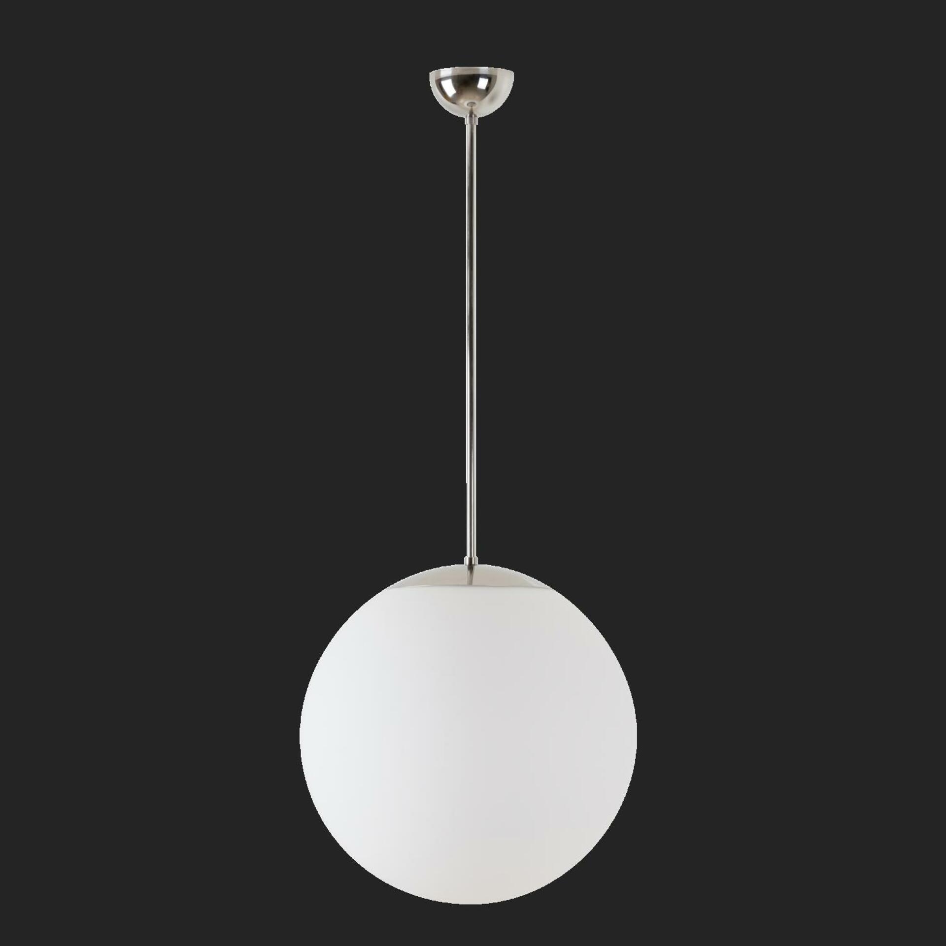 Osmont 68318 Adria P3 závesné sklo svítidlo nerez leštená biela IP40 3