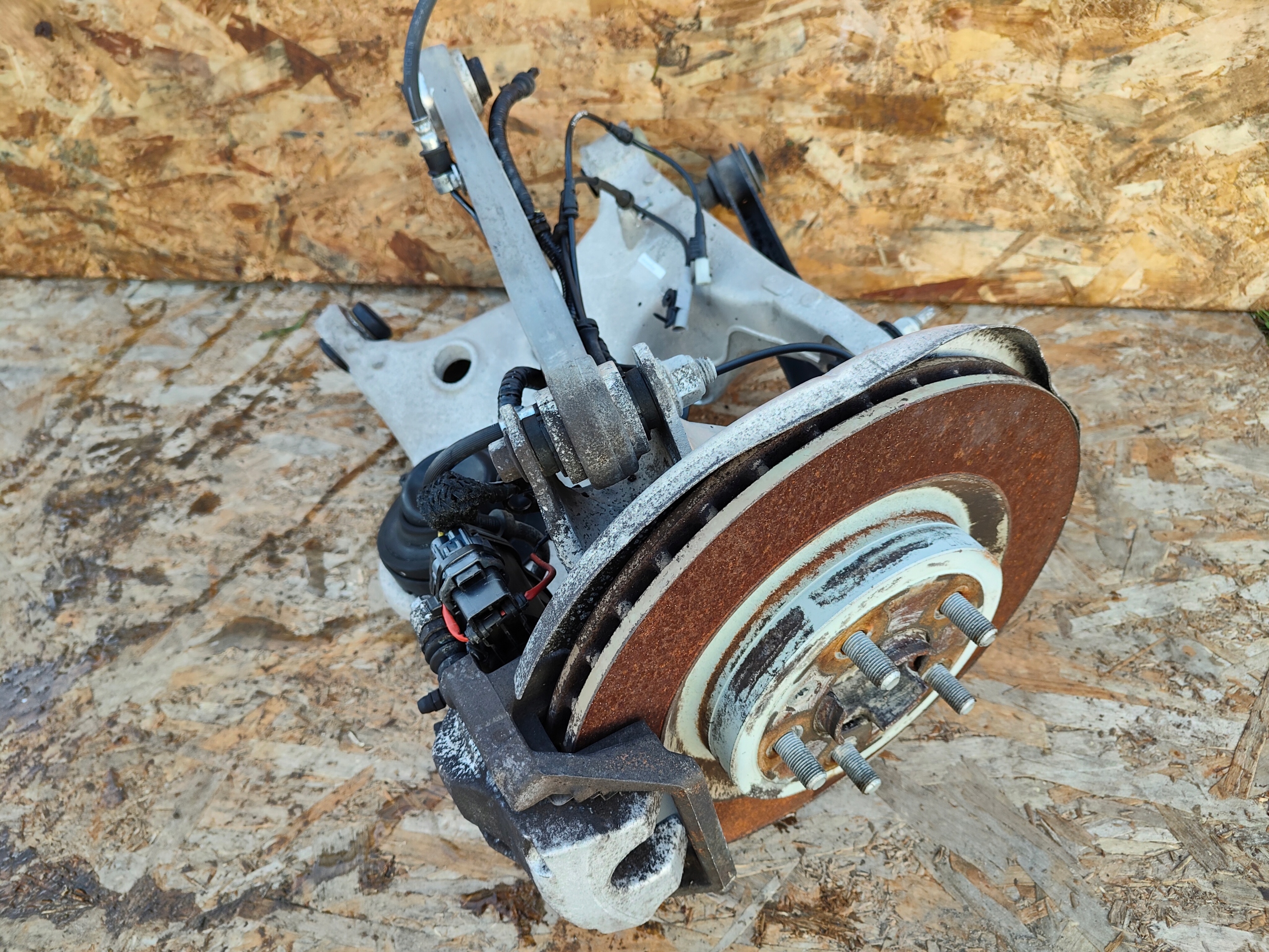 swing arm side left rear part rear LAND ROVER DISCOVERY V L462