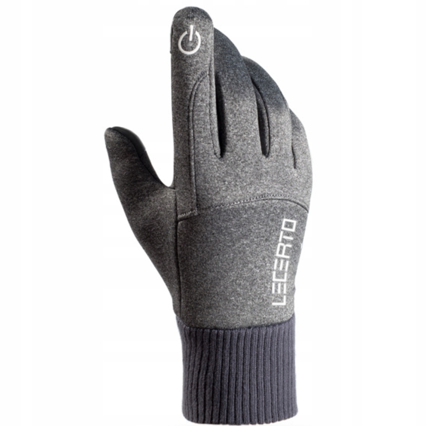 ZIMOWE RĘKAWICZKI DOTYKOWE NA ROWER WODOODPORNE WIATROSZCZELNE LECERTO Kod producenta 5904538361808