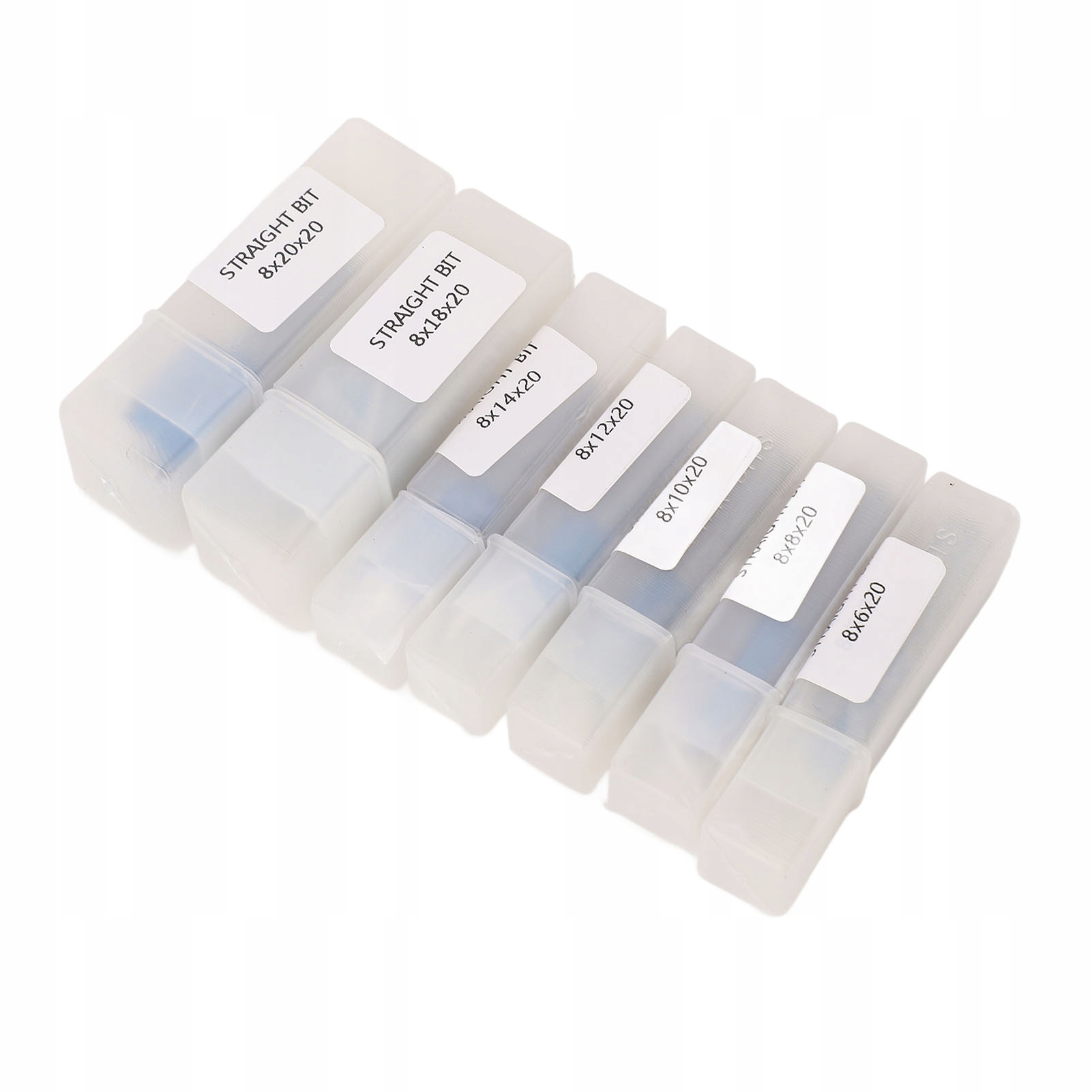 7X GRAPHITE FREZ PROSTY DO DREWNA ROWKÓW 8mm Marka inna