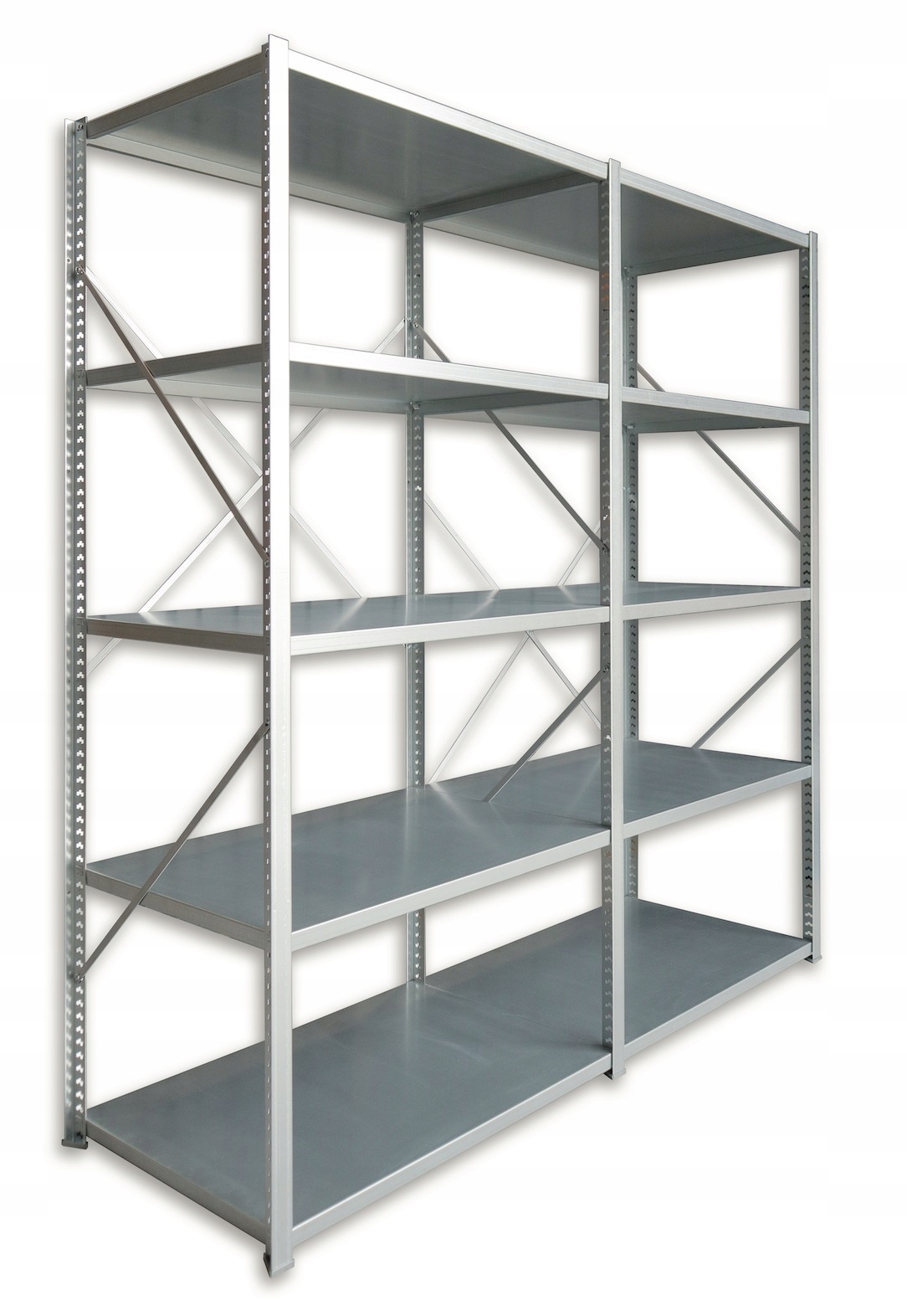 

Regał Metalowy Do Garażu Piwnicy Mocny 195x185x60