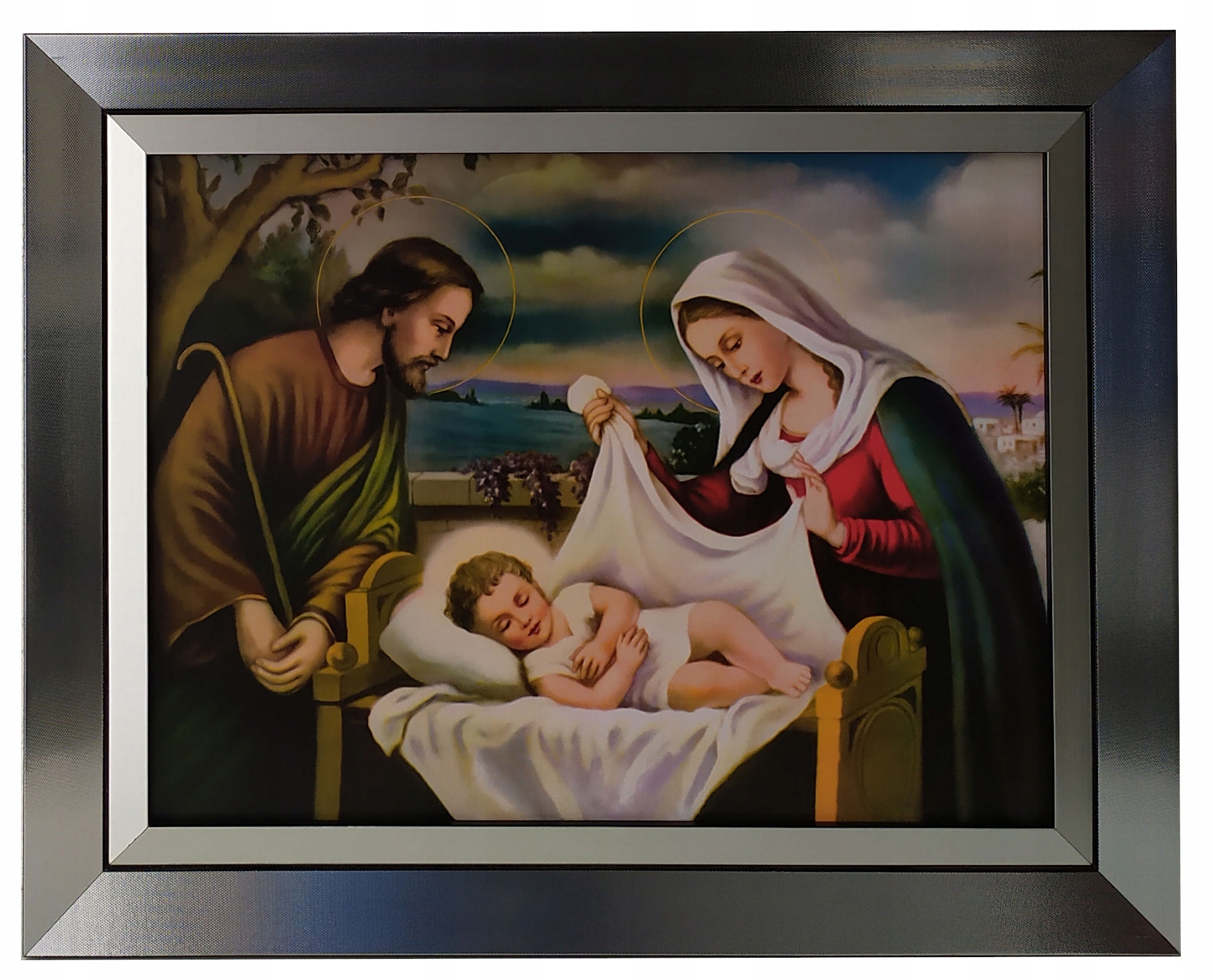 

Obraz Religijny W Ramie 40X50 Świętej Rodziny Jezu
