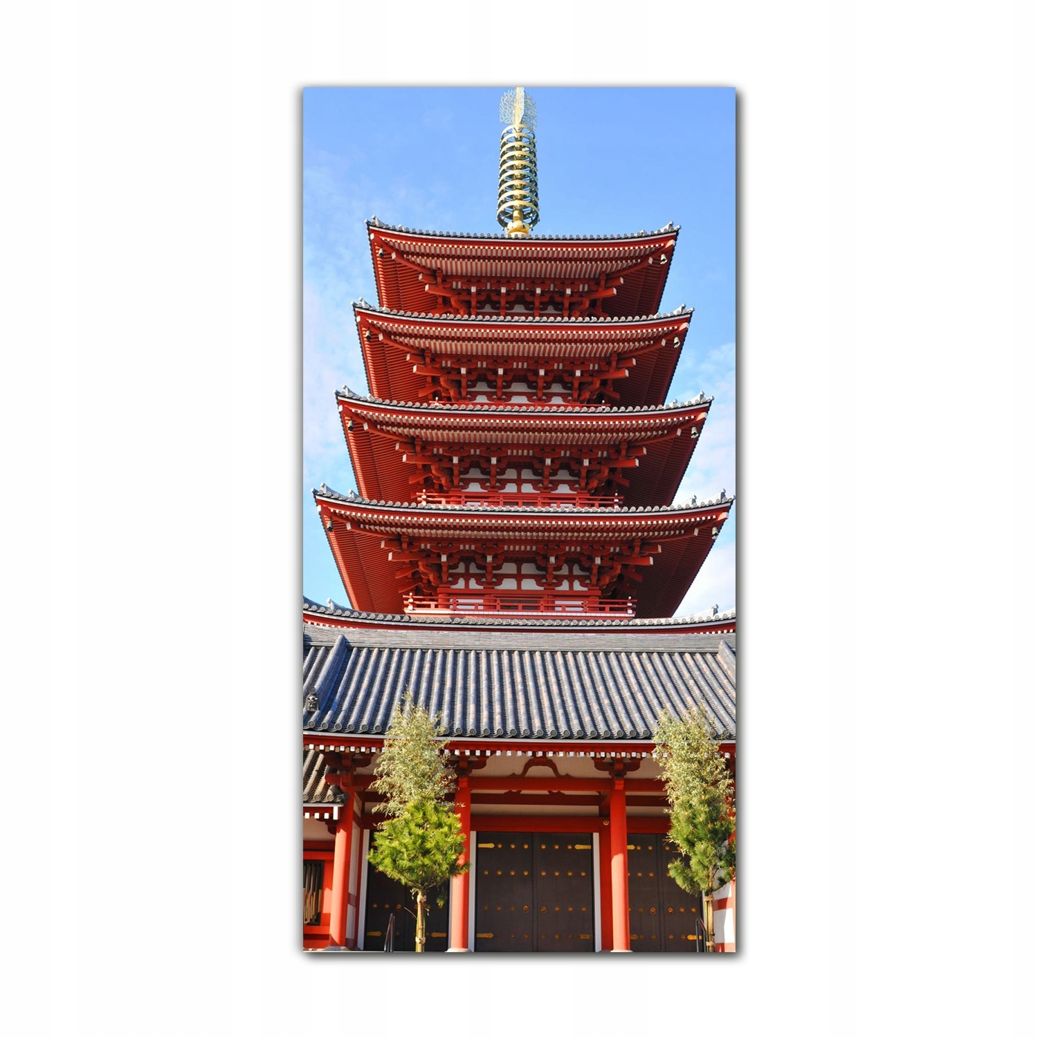

Obraz szklany na ścianę 70x140 cm Pagoda Japonia