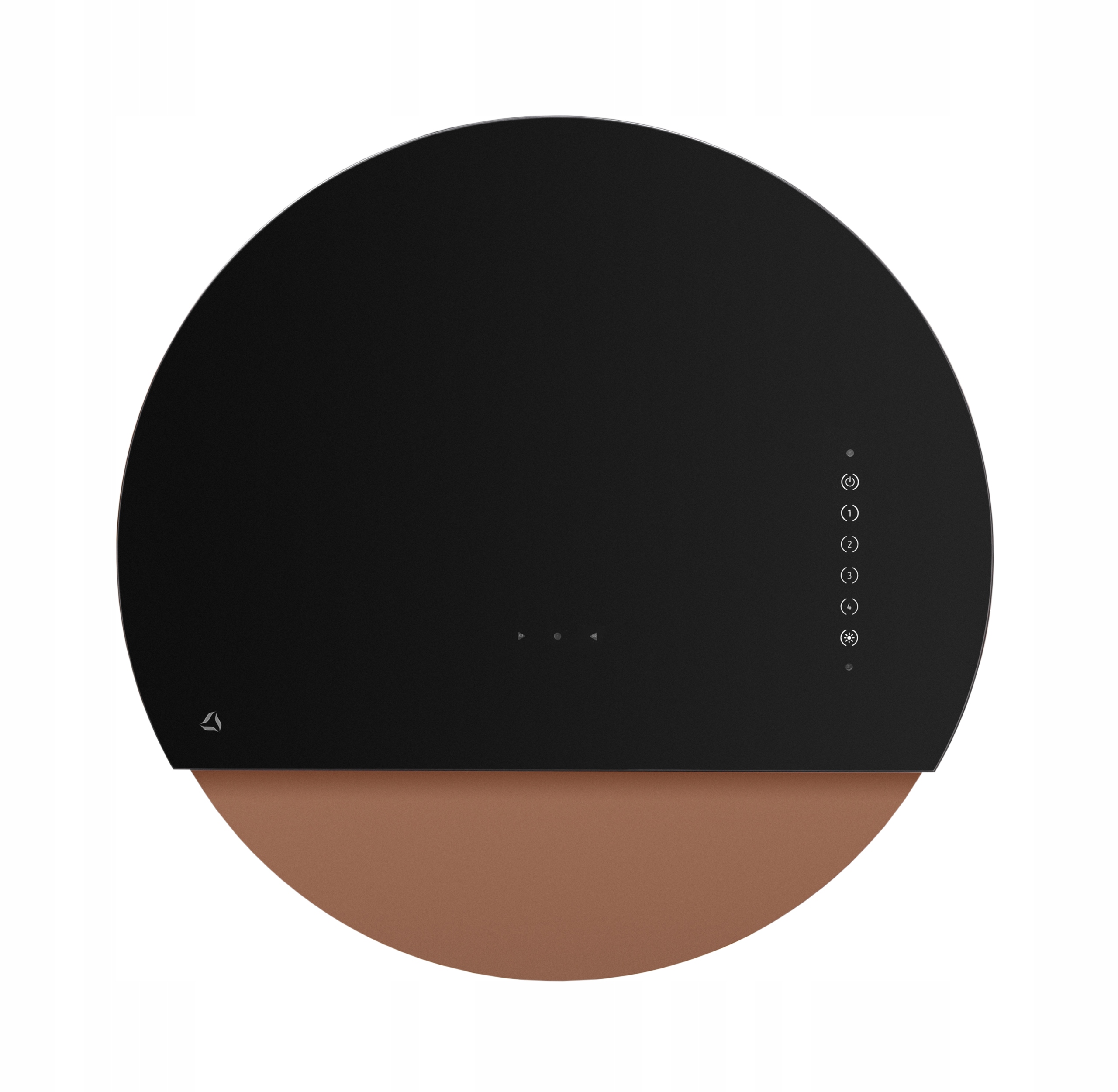 OKAP PRZYŚCIENNY CIARKO DESIGN ECLIPSE CZ/R.ZŁOTO